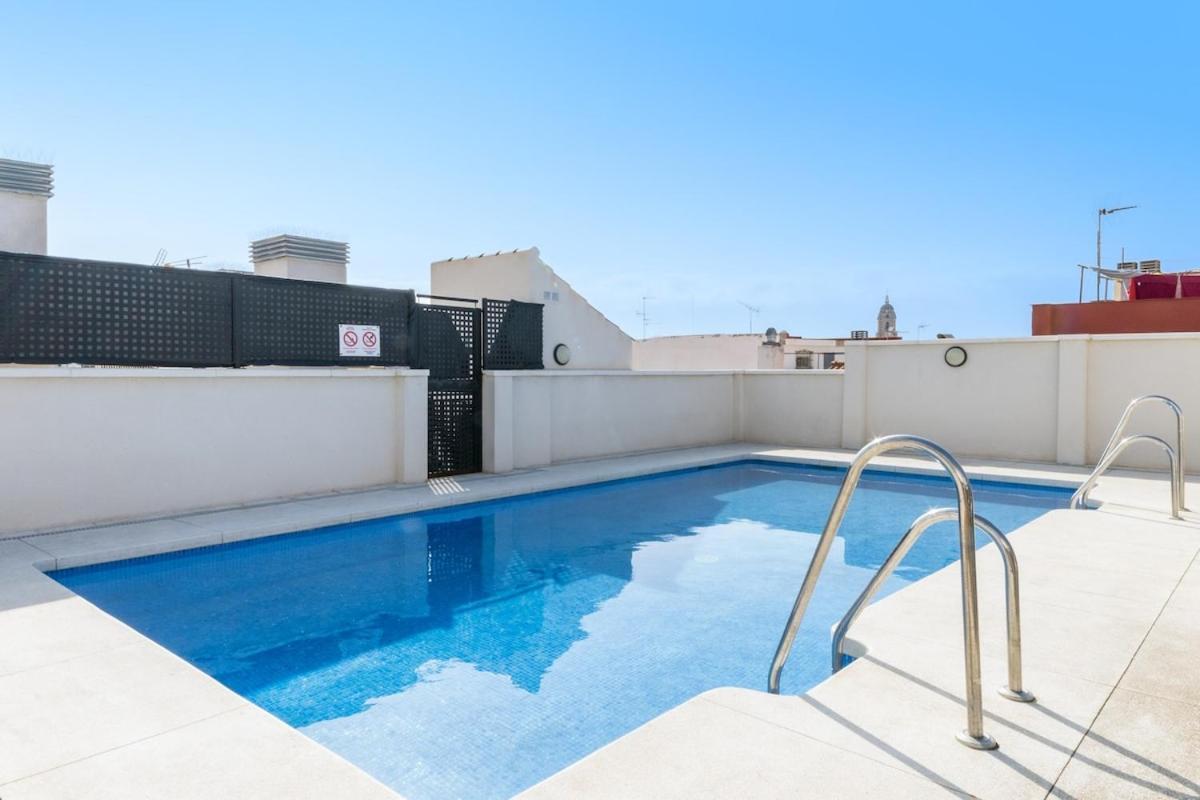 -Malagasunapts- Privateterrace Freeparking Pool Kültér fotó