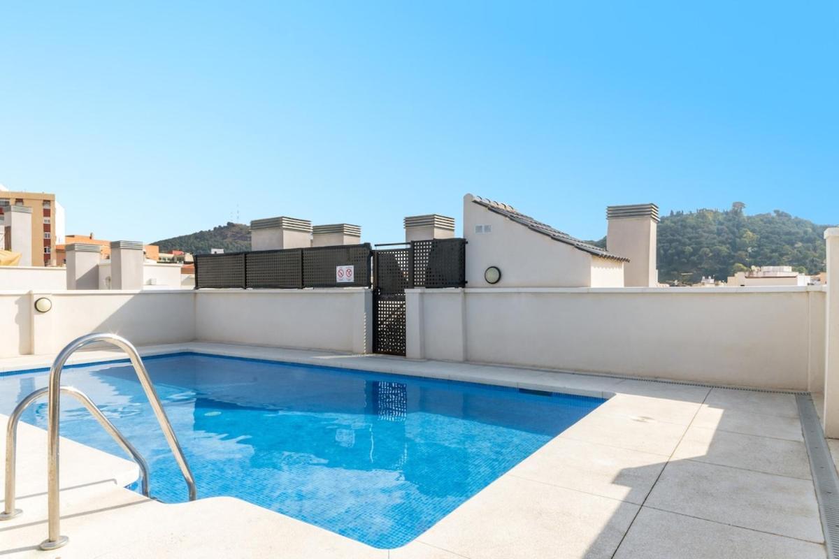 -Malagasunapts- Privateterrace Freeparking Pool Kültér fotó